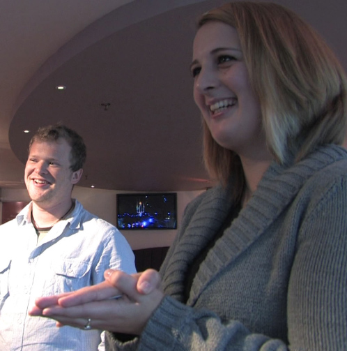 People talking about the even